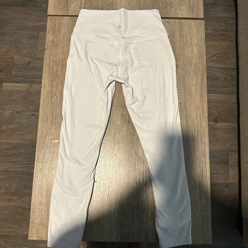 Lululemon Align Leggings White Size 8 Excellent Condition
